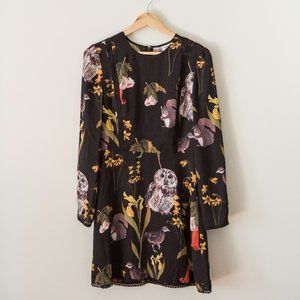 Long-sleeved woodland dress
